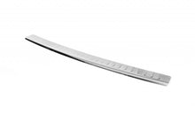 Rear bumper protector with lip (Carmos V2, stainless steel) for Volkswagen T5 Caravelle 2004-2010 - image 2