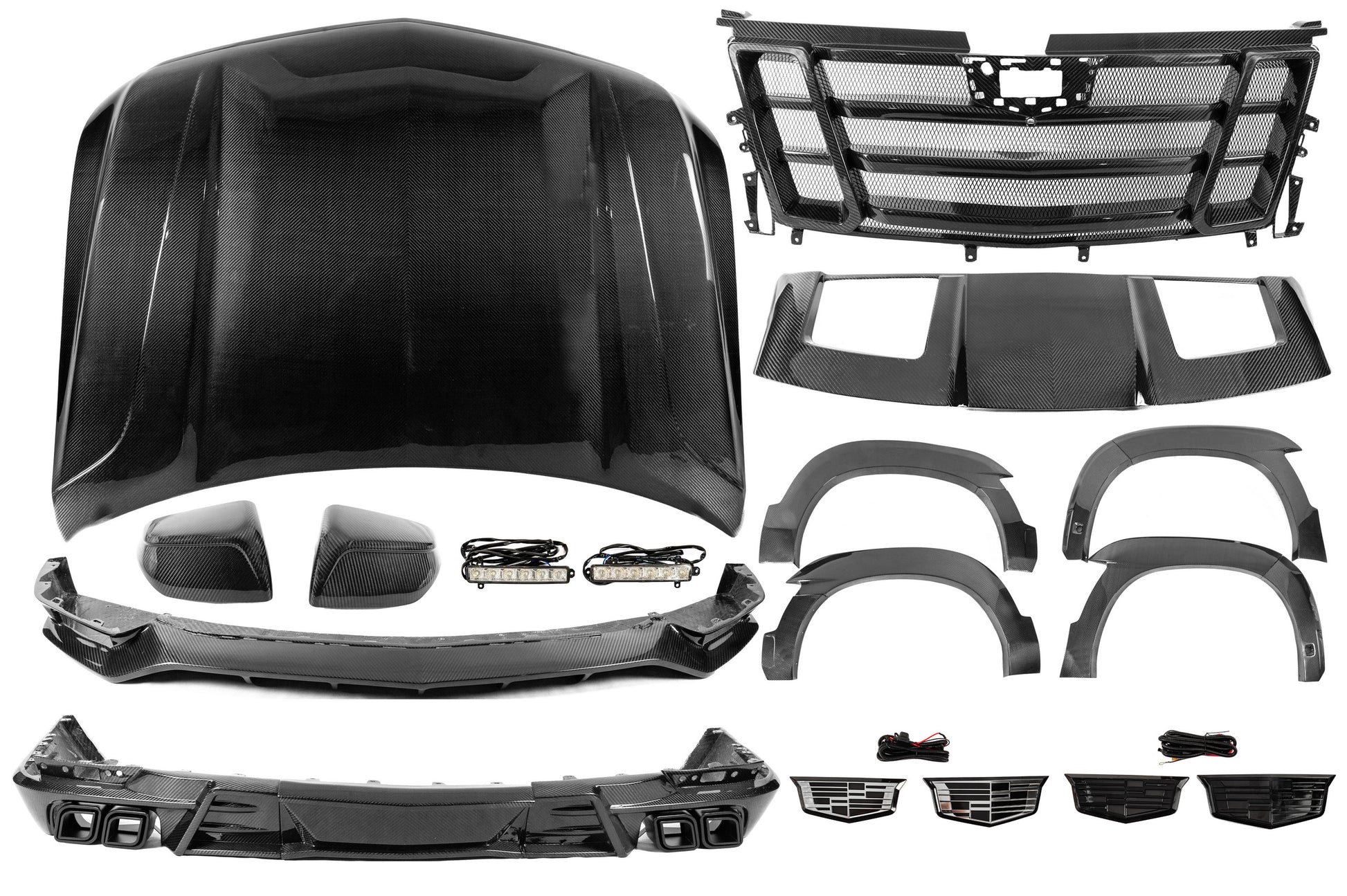 LRT Carbon Body Kit for Cadillac Escalade 2020- - image 4