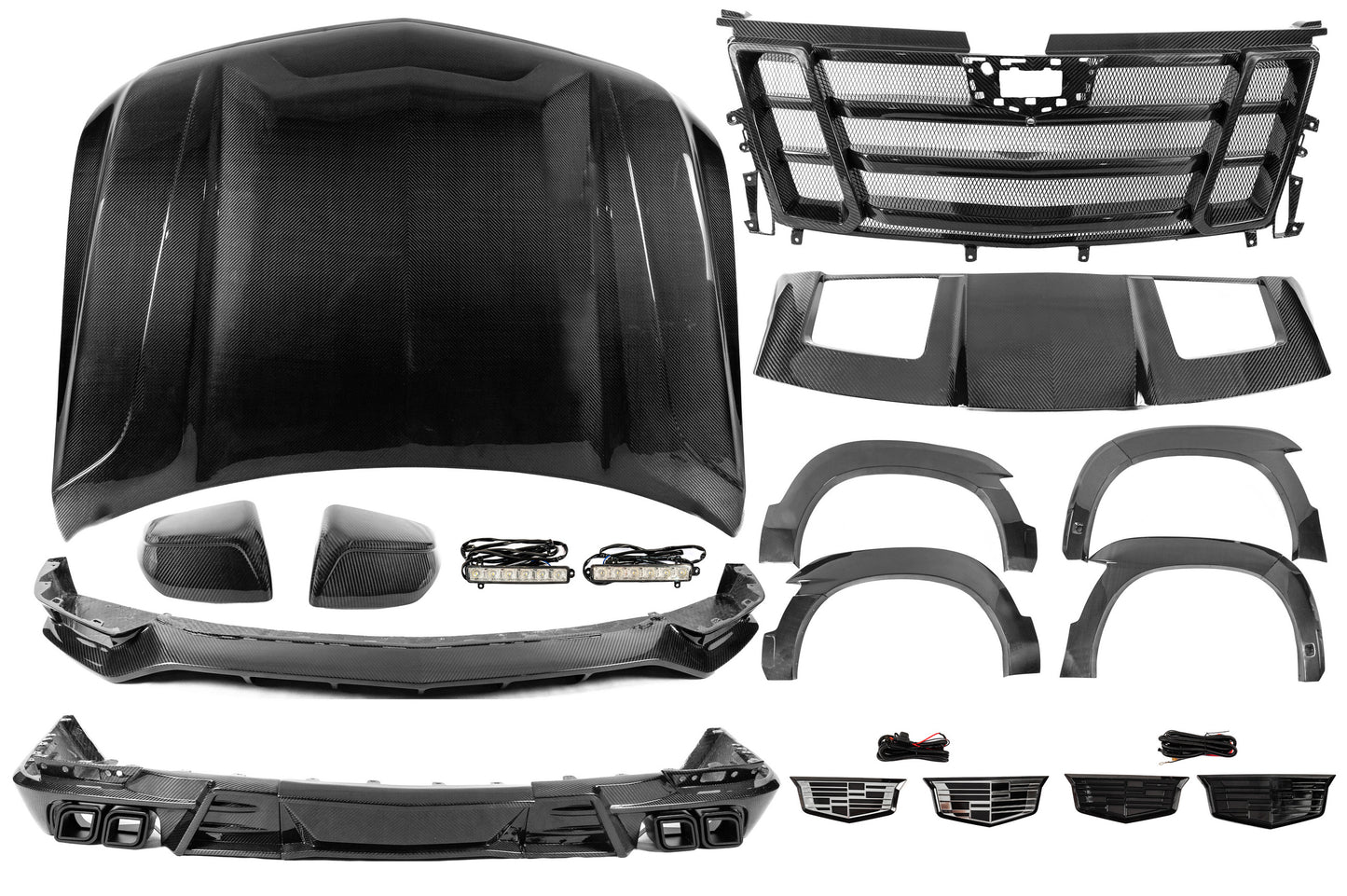 LRT Carbon Body Kit for Cadillac Escalade 2020- - image 4