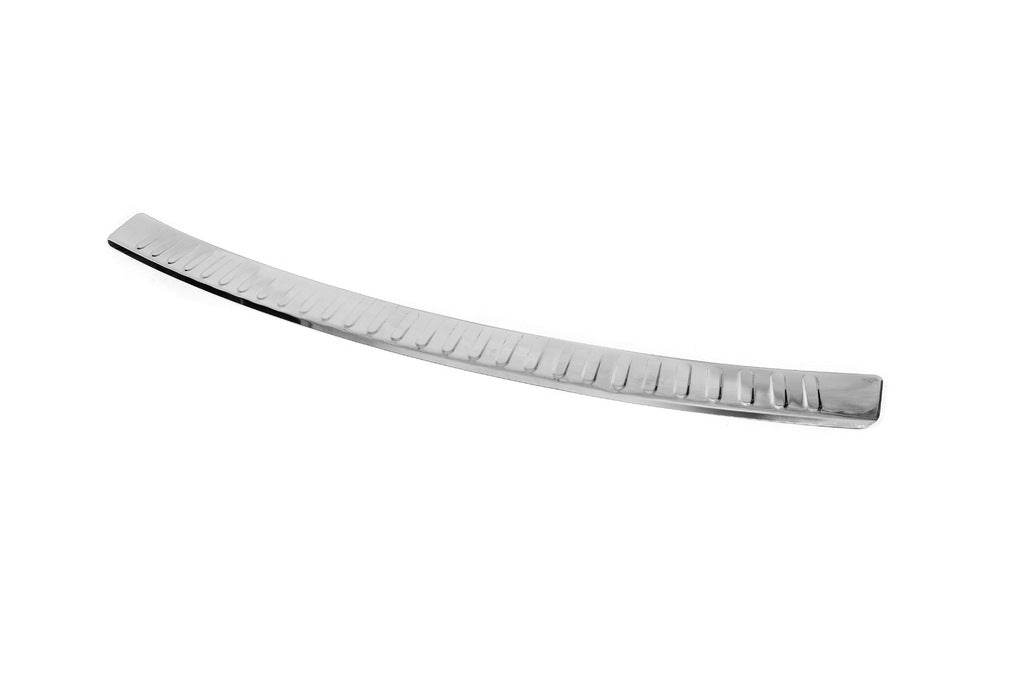 Cover on the rear bumper Carmos V2 (stainless steel) for Volkswagen Caddy 2015-2020 - Reelken Auto