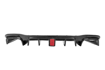 Rear Bumper Diffuser for E63 AMG 2020-2023, Carbon for Mercedes E-сlass W213 2016-2023 - image 3
