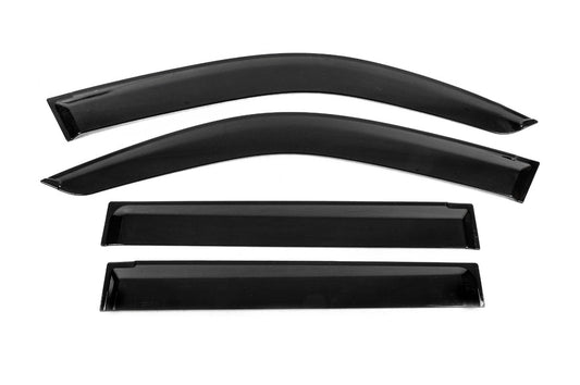 Window Deflectors Niken Luxury (4 pcs) for Toyota Land Cruiser Prado 120 2002-2009 - image 1