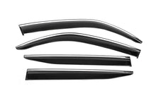 Window Deflectors with Chrome Trim Niken Luxury (4 pcs) for Toyota Land Cruiser 300 2021- - image 1