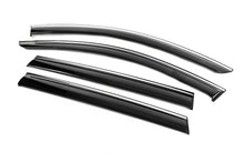 Window Deflectors with Chrome Trim Niken Luxury (4 pcs) for Subaru Outback 2009-2014 - image 2