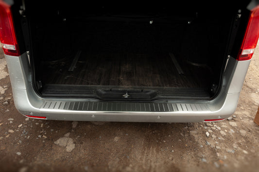 OmsaLine rear bumper pad (stainless) for Mercedes Vito / V-class W447 2014↗ year - image 1