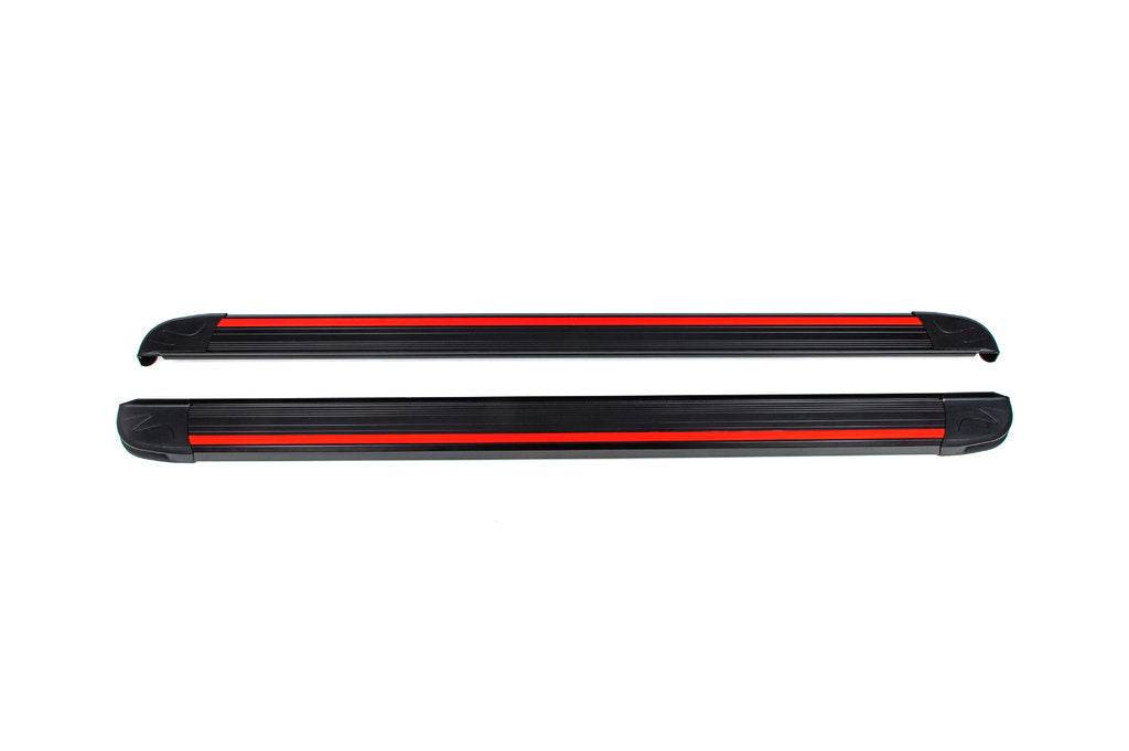 Lateral platforms Maya Red (2 pieces, aluminum) for Range Rover Sport 2005-2013 - Reelken Auto