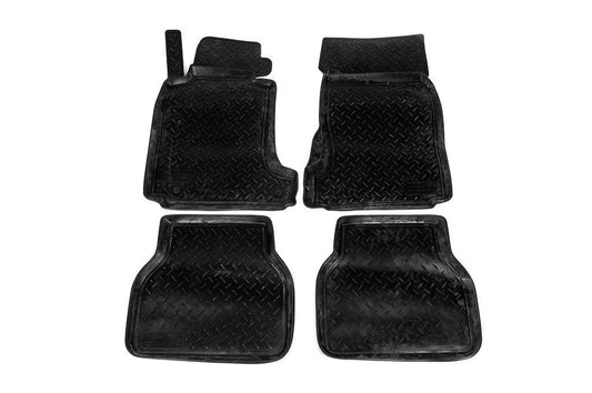 Rubber mats (4 pcs, RezavPlast) for BMW 5 series E-39 1996-2003 - Reelken Auto
