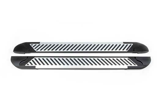 Lateral platforms Line (2 pieces, aluminum) for Chevrolet Captiva 2006-2019 - image 2