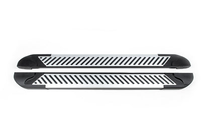 Side Steps Line (2 pcs, Aluminum) for Renault Captur 2013-2019 - image 2