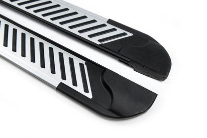 Side pad Line (2 pcs., Aluminum) for Skoda Yeti 2009-2017 - Reelken Auto