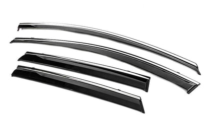 Niken Luxury chrome windbreakers (4 pcs) for Volkswagen ID.4 - Reelken Auto