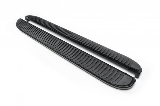Side steps Tayga Black (2 pieces, aluminum) for DS7 Crossback - Reelken Auto