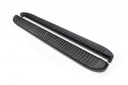 Lateral platforms Tayga Black (2 pieces, aluminum) for Chevrolet Captiva 2006-2019 - image 1