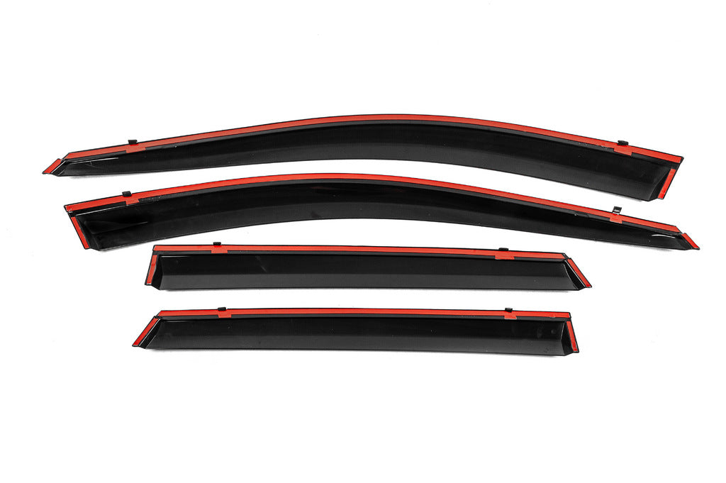 Window Deflectors with Chrome Trim Niken Luxury (4 pcs) for Volkswagen ID.4 2020- - image 4