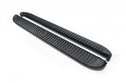 Side Steps Tayga Black (2 pcs, Aluminum) for Renault Kadjar 2015-2022 - image 1