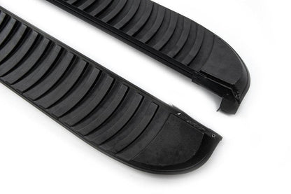 Side steps Tayga Black (2 pieces, aluminum) for DS7 Crossback - Reelken Auto