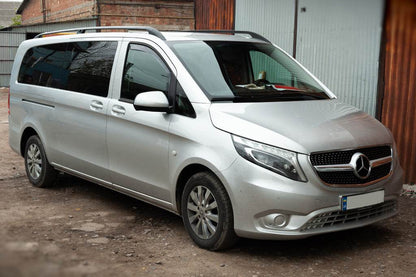 Diamond front grill (2014-2023 for Vito W447) for Mercedes Vito / V-class W447 2014↗ year - Reelken Auto