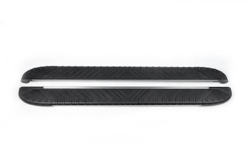 Side sills Bosphorus Gray (2 pieces, aluminum) for DS7 Crossback - Reelken Auto