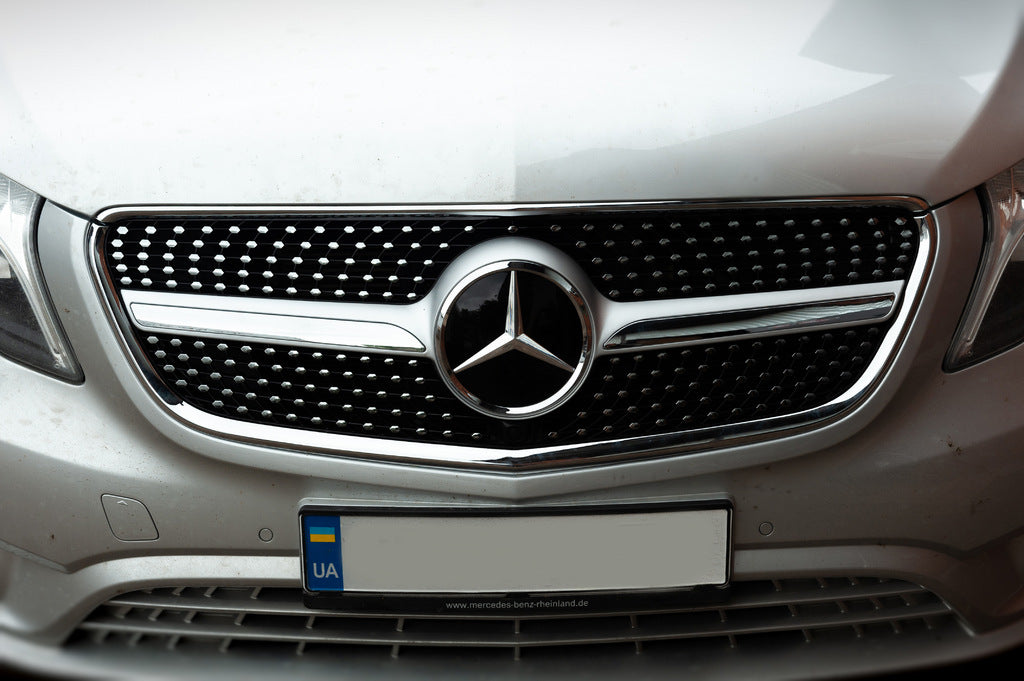 Front Grille Diamond (2014-2023 for Vito W447) for Mercedes Vito/V-class W447 2014- - image 3