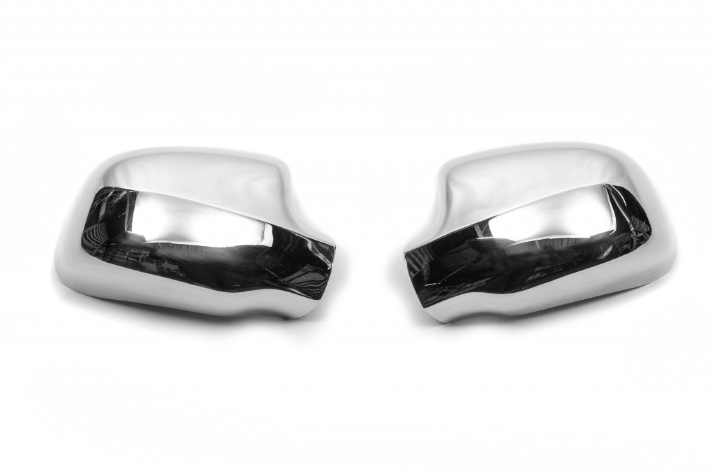 Chrome Mirror Covers (2 pcs) for Lada Largus 2012- - image 2