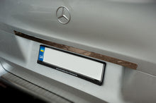 Wide stainless steel tailgate trim above license plate for Mercedes Vito/V-class W447 2014- - image 2