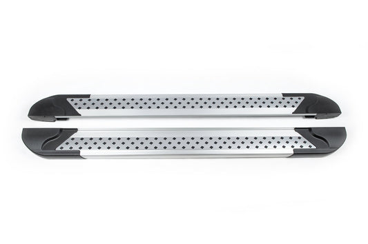 Side Steps New Vision Grey (2 pcs, Aluminum) for Citroen Berlingo 2008-2018 - image 2