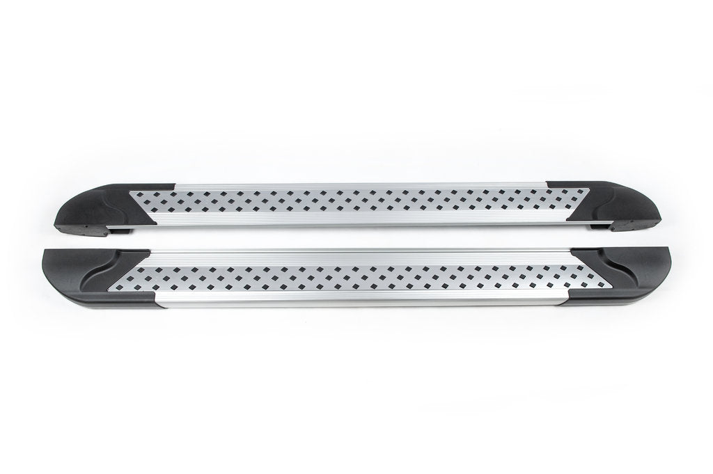 Side Steps New Vision Grey (2 pcs, Aluminum) for Daihatsu Terios 2006-2017 - image 2