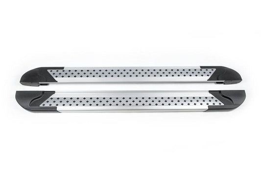Side Vision New Grey (2 pieces, aluminum) for GMS Sierra 2019- - Reelken Auto