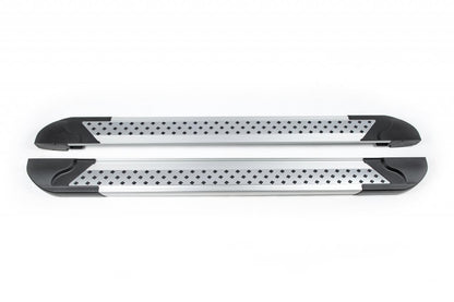 Side Steps New Vision Grey (2 pcs, Aluminum) for Citroen Nemo 2007-2017 - image 2