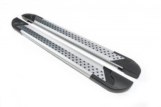 Side sills Vision New Gray (2 pieces, aluminum) for DS7 Crossback - Reelken Auto