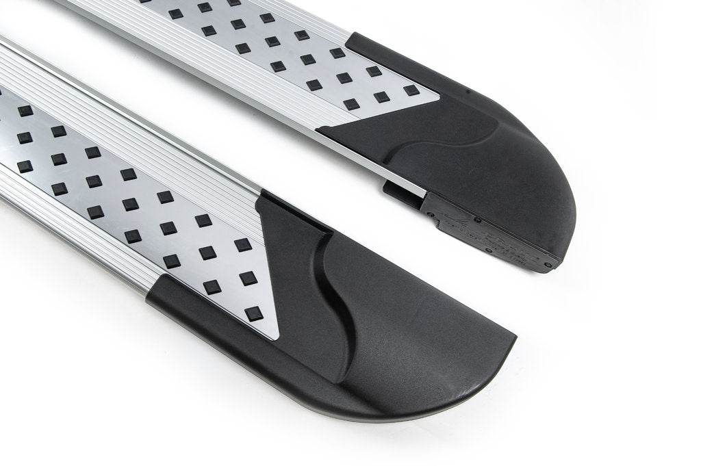 Side sills Vision New Gray (2 pieces, aluminum) for DS7 Crossback - Reelken Auto