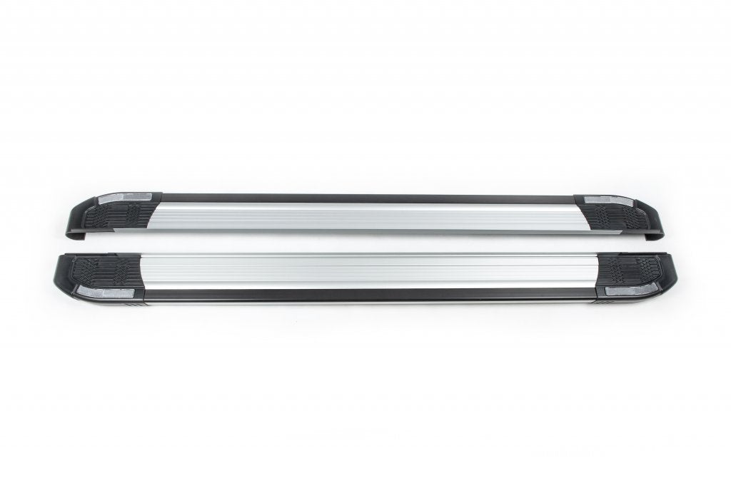Side Steps Rainbow (2 pcs, aluminum) for Citroen Berlingo 2008-2018 - image 2