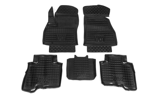 Rubber floor mats with edge (Autogumm) for Citroen Nemo 2007-2017 - image 2
