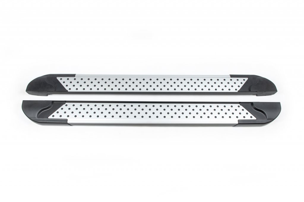 Side Steps Allmond Grey (2 pcs, Aluminum) for Renault Duster 2024- - image 1
