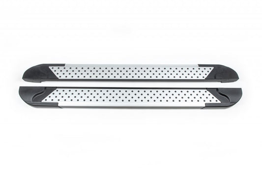 Side Steps Allmond Grey (2 pcs, Aluminum) for Renault Duster 2024- - image 1