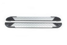 Lateral platforms Allmond Gray (2 pieces, aluminum) for BMW X5 F-15 2013-2018 - Reelken Auto