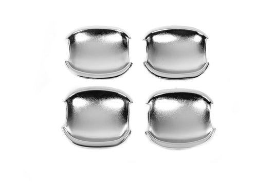 Chrome Handle Cup Covers (4 pcs, plastic) for Ford Focus II 2005-2008 - image 2