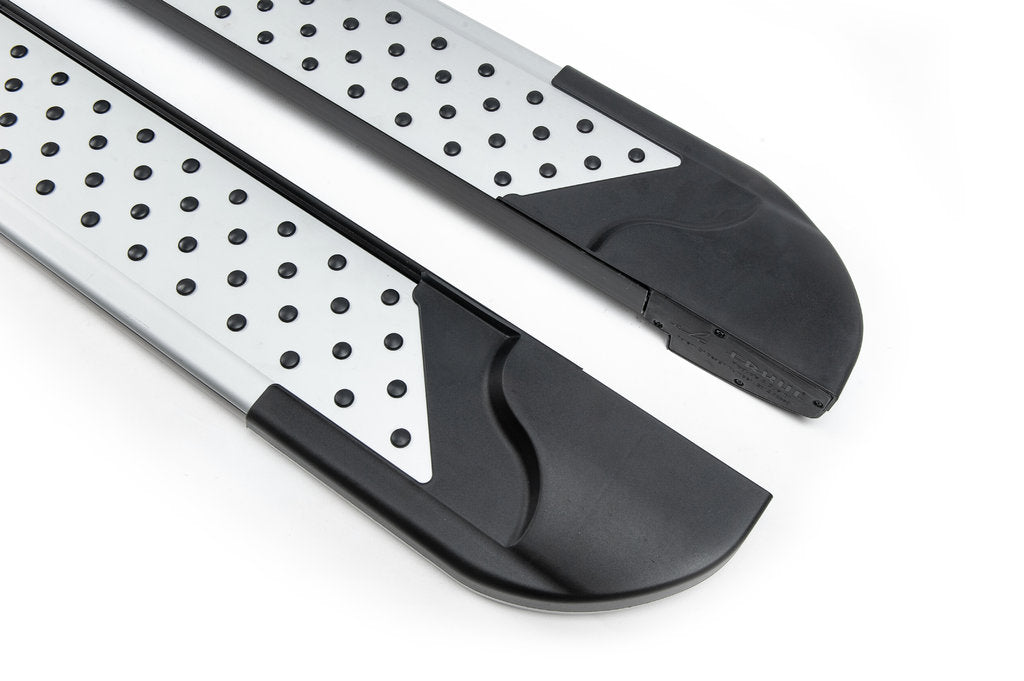 Side Steps Allmond Grey (2 pcs, Aluminum) for Toyota FJ Cruiser 2006-2022 - image 4