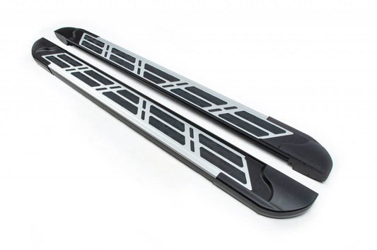 Sunrise side sills (2 pieces, aluminum) for DS7 Crossback - Reelken Auto