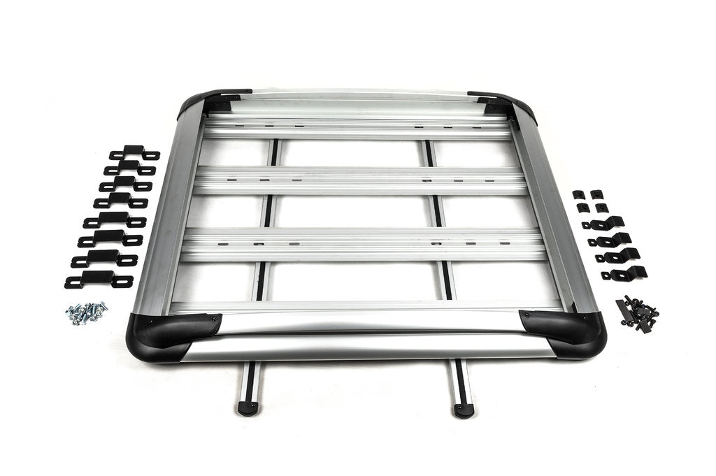 Roof rack with crossbars and net (125cm x 200cm) for Mercedes Vito W639 2004-2014 - image 2