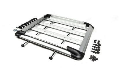 Roof basket with crossbars and net (100cm x 120cm) for Ssang Yong Rodius - image 3