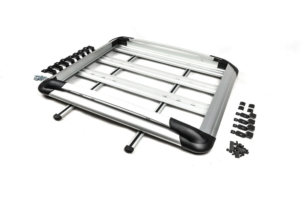 Roof basket with crossbars and net (110cm x 120cm) for Volkswagen Amarok 2010-2022 - image 3