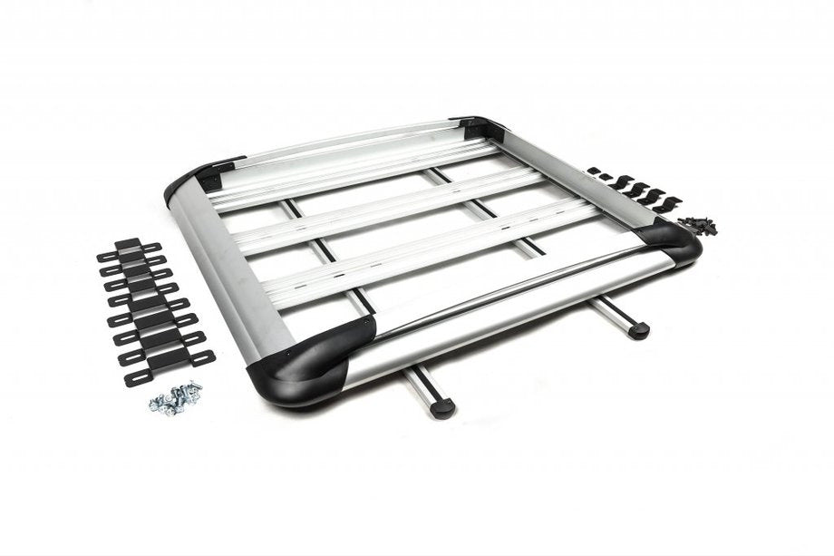 Roof rack with crossbars and net (125cm x 200cm) for Opel Zafira Life 2019- - image 1