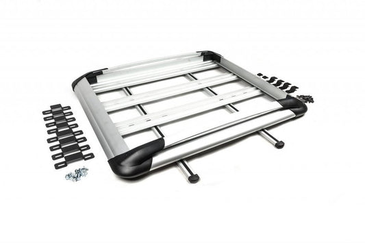 Roof rack with crossbars and net (125cm x 200cm) for Opel Zafira Life 2019- - image 1
