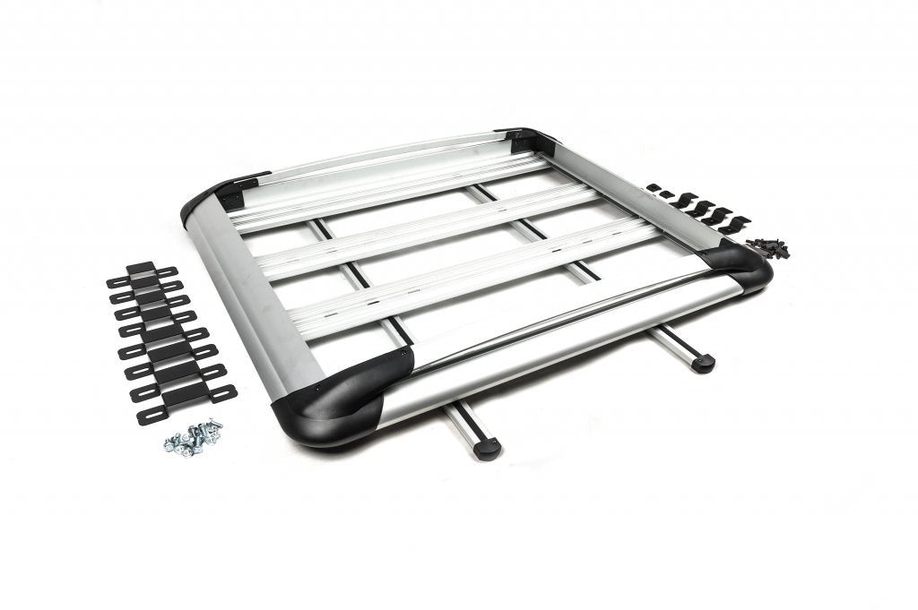 Roof basket with crossbars and net (100cm x 120cm) for Mercedes Vaneo W414 2001-2005 - image 6