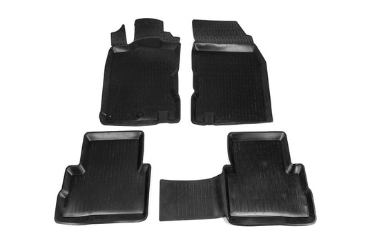 Rubber Floor Mats (4 pcs, Niken 3D) for Renault Kadjar 2015-2022 - image 2