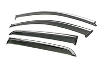Window Deflectors with Chrome Trim Niken Luxury (4 pcs) for Dongfeng EX1 2020- - image 2
