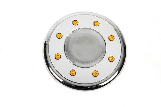Overlay on the gas tank hatch V2 (plastic) for Volkswagen Golf 4 - Reelken Auto