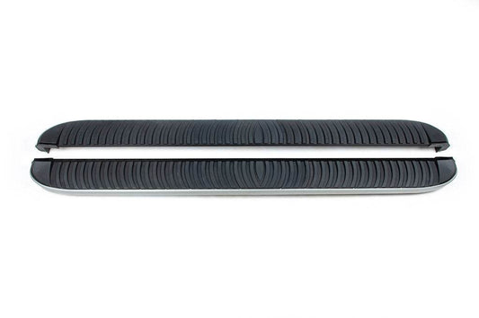 Side sills Tayga Grey (2 pieces, aluminum) for GMS Sierra 2019- - Reelken Auto