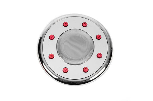 Overlay on the gas tank hatch V3 (plastic) for Volkswagen Golf 4 - Reelken Auto